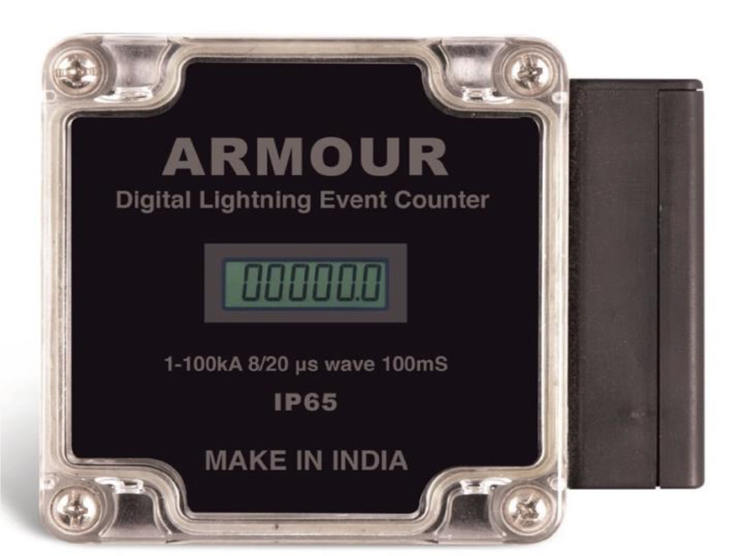 ARMOUR Digital Lightning Event Counter.