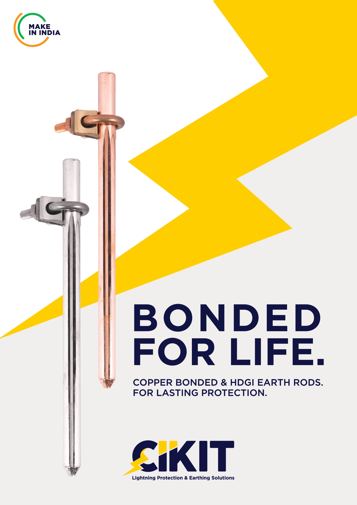 The cover image of the 'Bonded for Life - CBR & HDGI Rods' product factsheet.